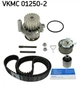 Комплект ГРМ ремінь+ролики+помпа SKF VKMC 01250-2 - изображение 1