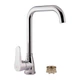 Смеситель для кухни Lidz Nicole 014F1 (k35) LDNIC014F1CRM22010 Chrome - изображение 1
