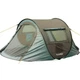 Туристическая палатка для кемпинга 2 местная 245x145x100 см автоматическая pop-up с двумя входами зеленая - изображение 7