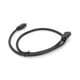 Кабель Merlion HDMI-HDMI HIGH SPEED 0.8 m, v1.4, OD-7.5 mm, круглий Black, коннектор Black Voltronic YT-HDMI(M)/(M)HS-0.8 m - зображення 2