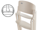Krzesełko do karmienia Cybex Gold Click & Fold 3 w 1 Stone Blue (4063846473298) - obraz 13