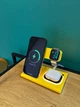 Беспроводная зарядка 4 в 1 для Apple Watch iPhone Airpods Бездротова зарядка A80 QI док-станція iPhone - изображение 1