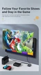 Свитч, переключатель двунаправленный Baseus CAHUB-BC0G, HDMI 2.1, 4K, 144Hz, HDR, 1to2, 2to1, для PS5, 4, 3, TV Box, Xbox, PC, Grey-Black - изображение 14