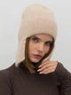 Шапка женская Malisa Лінда 4-036-LT-11 One Size Бежевая - изображение 1