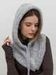 Капор женский Malisa Капучіно 5-8068-CM-163 One Size Серый - изображение 1