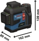 Линейный лазер Bosch GLL 12V-100-33 CG (0601065400) - изображение 5