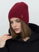 Шапка женская Malisa Венді 15-1610-BR-23 One Size Бордовая - изображение 2