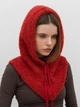Капор женский Malisa Капучіно 5-8068-CM-217 One Size Красный - изображение 2