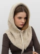 Капор женский Malisa Капучіно 5-8068-CM-82 One Size Лен - изображение 1