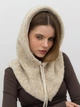 Капор женский Malisa Капучіно 5-8068-CM-82 One Size Лен - изображение 2