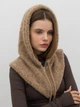 Капор женский Malisa Капучіно 5-8068-CM-37 One Size Ореховый - изображение 1