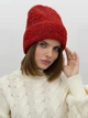Шапка женская Malisa Робі 15-1630-CM-217 One Size Красная - изображение 2