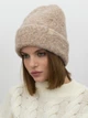 Шапка женская Malisa Робі 15-1630-CM-140 One Size Светло-бежевая - изображение 1
