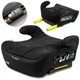 Бустер Nukido Louis ISOFIX 710200 125-150 см, чорний - зображення 1