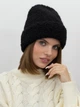Шапка женская Malisa Робі 15-1630-CM-218 One Size Черная - изображение 2