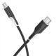 Кабель USB Type-C to USB Type-C / Провод юсб тайп си на юсб тайп си для быстрой зарядки и передачи данных 60W 1м Black - изображение 2