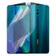 Антишпион приватная плёнка гидрогелевая для смартфона Oppo Reno противоударная прозрачная - изображение 1