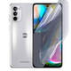 Антишпион приватная плёнка гидрогелевая для смартфона Motorola Moto G71S противоударная прозрачная - изображение 1