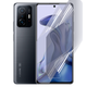 Плёнка гидрогелевая матовая для Xiaomi 11T протиударная прозрачная - изображение 1
