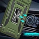 Ударопрочный чехол Epik Camshield Army Ring для Apple iPhone 11 (6.1") Оливковый / Army Green - изображение 3