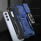 Чехол противоударный Epik Defender Cam Ring Case для Samsung Galaxy A35 / A55 Синий / Navy - изображение 4