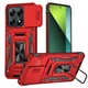 Чохол протиударний Epik Defender Cam Ring Case на Xiaomi 14T Червоний / Red - зображення 1