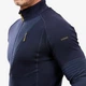 Футболка чоловіча TREK 900 для трекінгу з вовни мериноса темно-синя - M - изображение 3