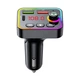 FM модулятор HAVIT HV-FM819BT USB-A+USB-C PD24W RGB Black - изображение 2