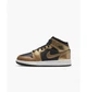 Кроссовки детские Jordan Air Jordan 1 Mid Se (Gs) Llic Gold Black 38 Комбинированный DR6967-071 - изображение 2