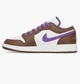 Кроссовки женские Jordan 1 Low Purple Mocha 36.5 Комбинированный 553560-215 - изображение 1