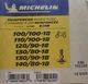 Камера покришки MICHELIN CH 18MGR вентиль TR4 120/90-18, 130/90-18, 140/80-18, 1.8мм (122385) - изображение 4