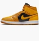 Кросівки жіночі Jordan Wmns Air 1 Mid Orange 38 Зелений BQ6472-700 - зображення 1