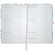 Еженедельник датирован 2026 Axent Partner Gentle Blossom 125*195 мм 192 страницы (8524-26-3-A) - изображение 3
