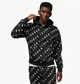 Бомбер мужской Jordan Essentials Aop Fleece Pullover L Чорно-білий DV7640-010 - изображение 1