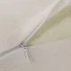 Подушка-валик MirSon №8489 Velvet Line 28-0001 White Велюр Пена Memory Антиаллергенная 50х20 см (2200006339984) - изображение 3