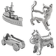 Gra planszowa Hasbro podróżna Monopoly (F8256) - obraz 4