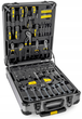 Набір інструментів WMC TOOLS дорожній кейс 1/4'', 1/2'' 6-гранні, 186 предметів (WT-WMC186-3) - зображення 1