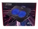 Охлаждающая подставка для ноутбука с 2 встроенными кулерами USB Xstrike XS-11 9-17 дюймов Черная - изображение 1