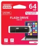 Флеш-накопитель USB3.0 64GB GOODRAM UEG3 (Edge) Black (UEG3-0640K0R11) - изображение 2