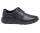 Туфлі комфорт чоловічі IKOS 415-1/BLACK LEATHER 43 Чорний - зображення 1