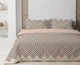 Постельное белье полуторное ТЕП Happy Sleep Squares Beige 2-03794_32415 215х150 см - изображение 1