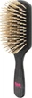Прямокутна щітка для волосся TEK Salone Ash Wood Rectangular Brush Long Pins з довгою дерев'яною щетиною 22х6.5 см Чорна (8021293025107) - зображення 3