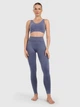 Спортивный топ женский 4F 4FWAW25USBAF210-30A XS-S Синий (5905700708735) - изображение 7