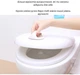 Самоклеящаяся ручка для мебели без сверления. Универсальное решение для дверей и шкафов белая - изображение 2