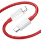 Кабель OnePlus SUPERVOOC Type-C to Type-C 1.5m Red (Global) - изображение 1
