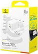 Мережевий зарядний пристрій Baseus Palm Fast Charger 30W EU Moon White Mini USB-C to USB-C cable (P1011160A213-01) - изображение 4