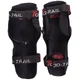 Комплект защиты Zelart TAO-TRAIL MS-1237 колено/голенка/предплечье/локоть Черный - изображение 8
