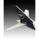 Сборная модель Revell Самолет Airbus A330-300 Lufthansa уровень 4 масштаб 1:144 (RVL-03816) - изображение 5