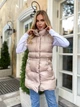 Жіночий подовженний демісезонний жилет Uaclothes 42-46 Бежевий (like34843-152631360) - изображение 2