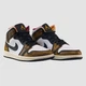 Кроссовки мужские Jordan 1 Mid “Wear Away” 44 Чорно-білий DQ8417-071 - изображение 5